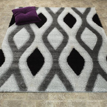 modern design 3d carpet rug shaggy 3 meters